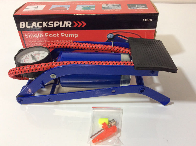 Blackspur Single barrel foot pump