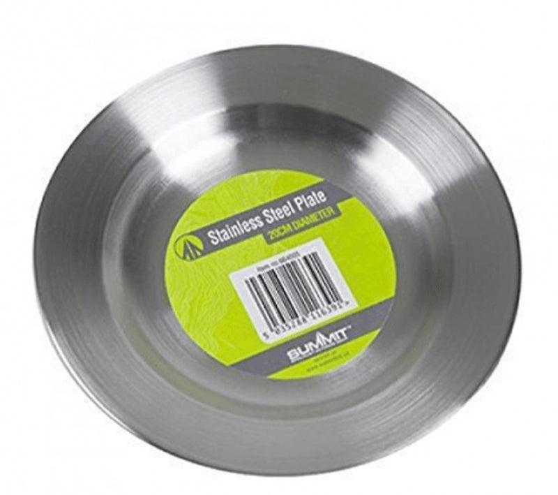 Summit Stainless Steel Bowl/Plate 20cm