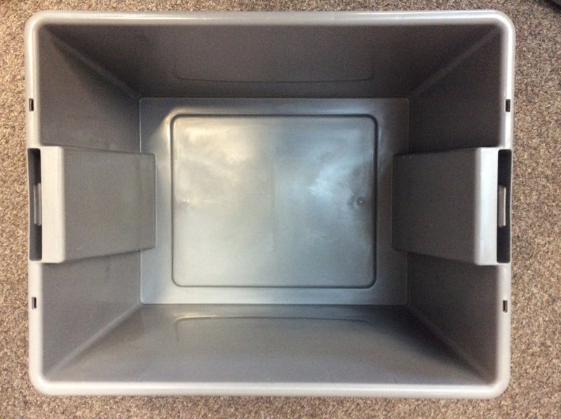 Heavy duty 45lt storage box up-cycled box with lid