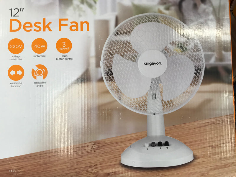 Desk fan 12”