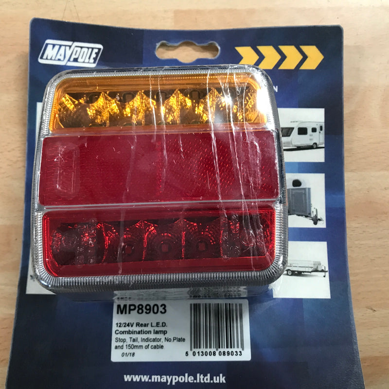 Maypole 12/24V stop,tail,indicator cluster