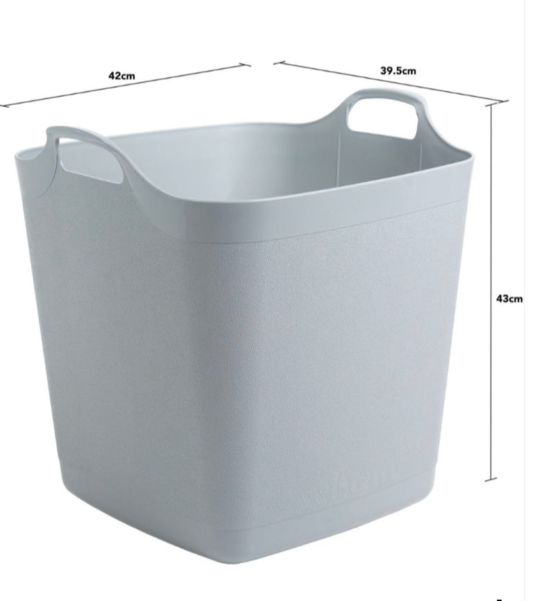 Flexi-Tub 40litres Cool Grey