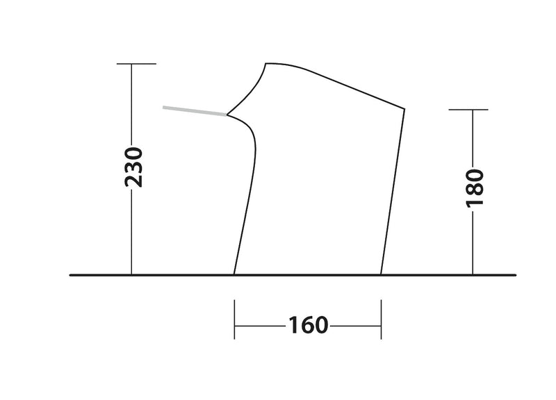 Outwell Lounge L Tent Connector