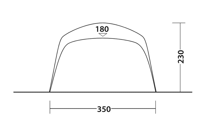 Outwell Lounge L Tent Connector 2024