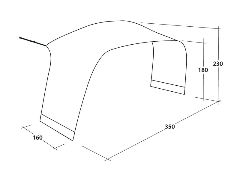 Outwell Lounge L Tent Connector 2024