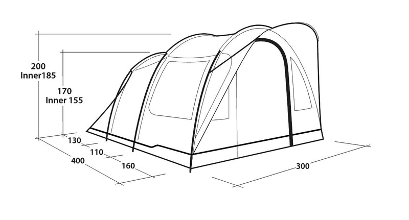 Outwell Sky 4 Tent 2024