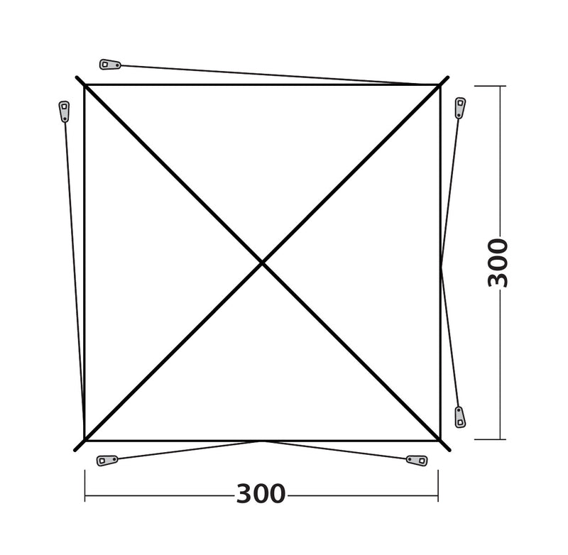 Outwell Fastlane 300 Shelter 2025