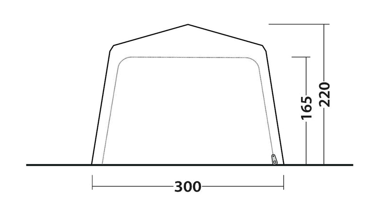 Outwell Fastlane 300 Shelter 2025