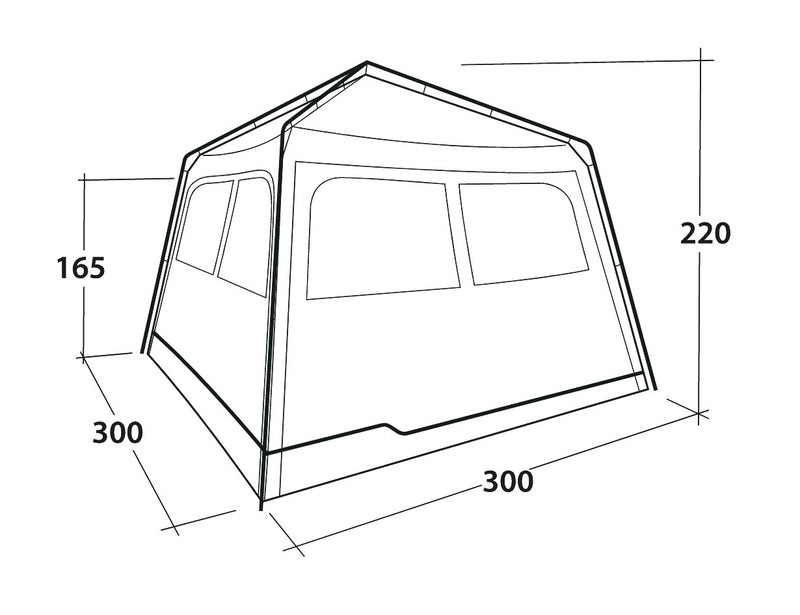Outwell Fastlane 300 Shelter 2025