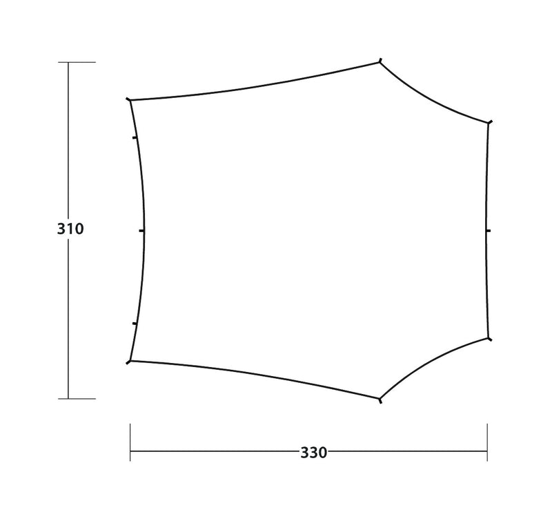 Outwell Canopy Tarp M 2025