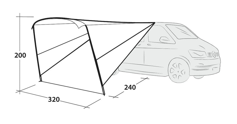 Outwell Touring Canopy 2026 - Pre-Order