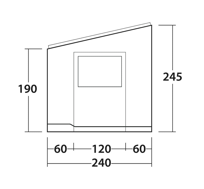 Outwell Sideroads Awning Room 2026 - Pre-Order