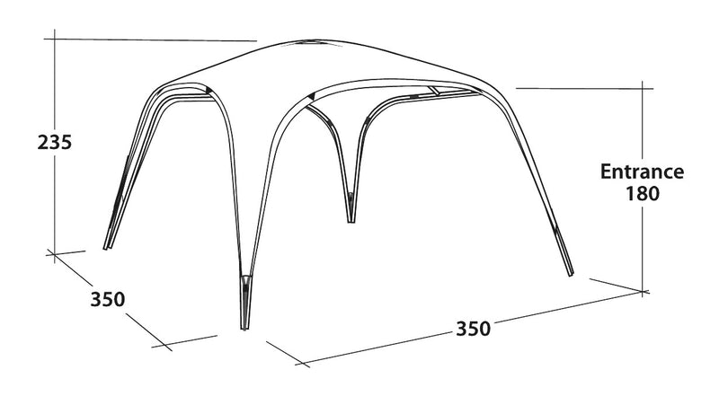 Outwell Wakefield Shelter L 2026 - Pre-Order