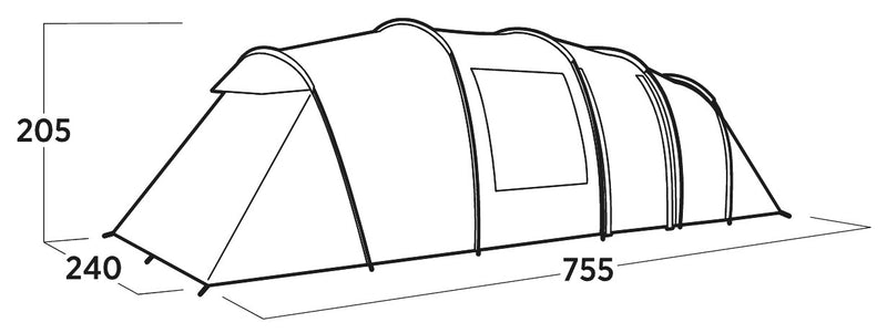 Easy Camp Leka Twin 8 Tent 2025