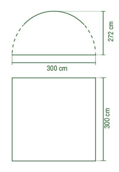 Coleman FastPitch™ Event Shelter Pro M 3m x 3m