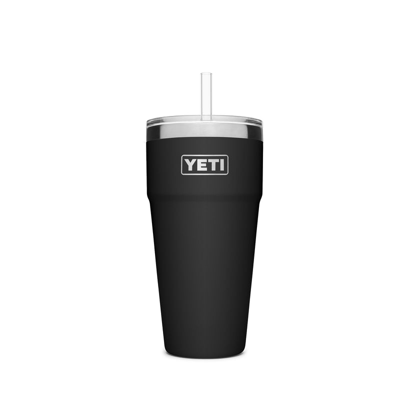 YETI Rambler® 26oz (769ml) Straw Cup Black