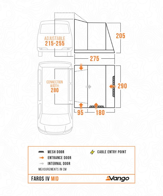 Vango Faros IV Mid Drive-away Awning 2027