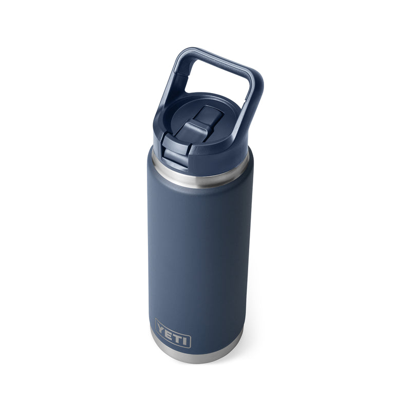 YETI Rambler® 26oz (769ml) Straw Cap Bottle Navy