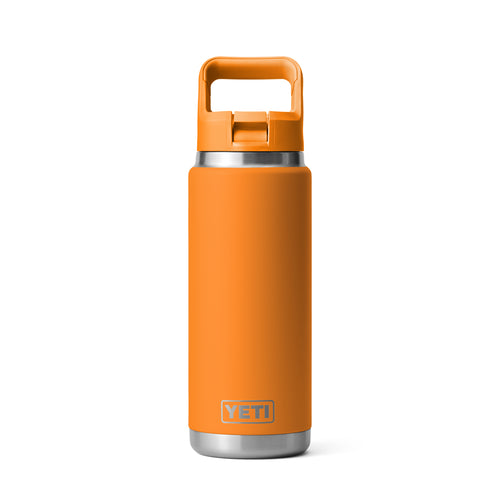 YETI Rambler® 26oz (769ml) Straw Cap Bottle King Crab Orange