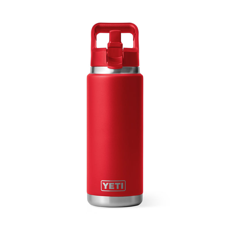 YETI Rambler® 26oz (769ml) Straw Cap Bottle Rescue Red