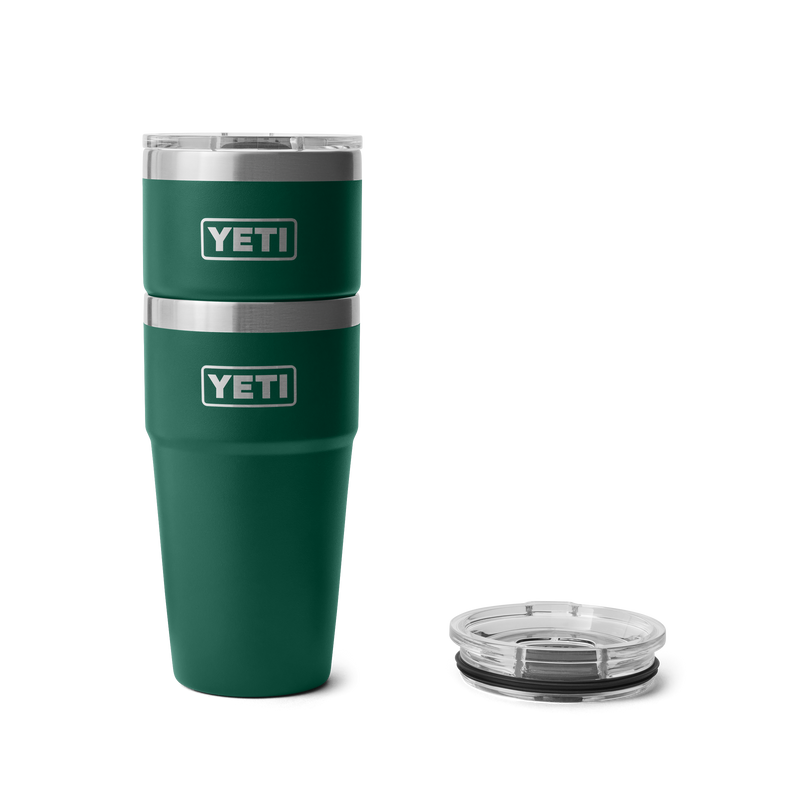 YETI Rambler® 20oz (591ml) Stackable Cup Black Forest Green