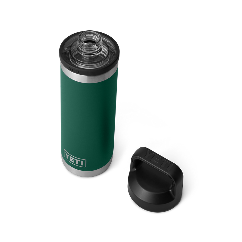 YETI Rambler® 18oz (532ml) Bottle Black Forest Green