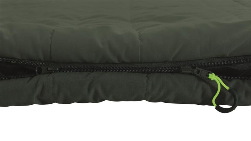 Outwell Camper Lux Double Sleeping Bag Green