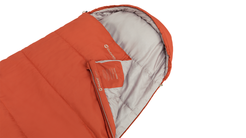 Outwell Campion Lux Sleeping Bag Orange