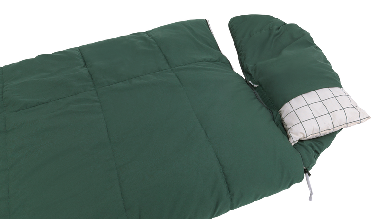 Outwell Camper Prime Sleeping Bag Green