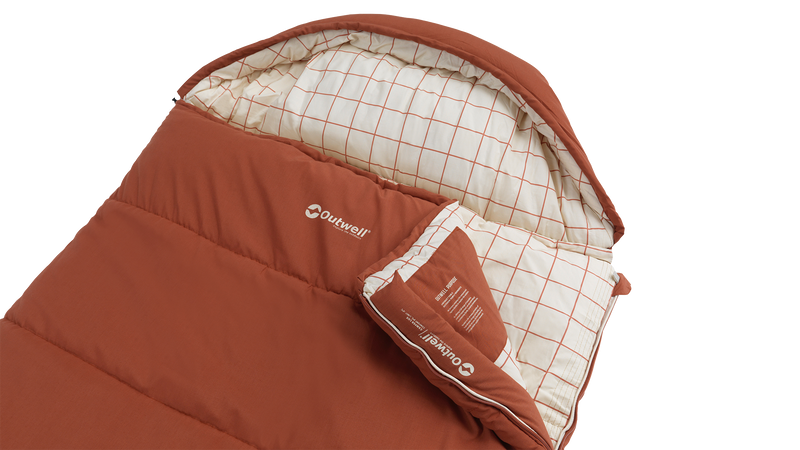 Outwell Camper Lux Sleeping Bag Red