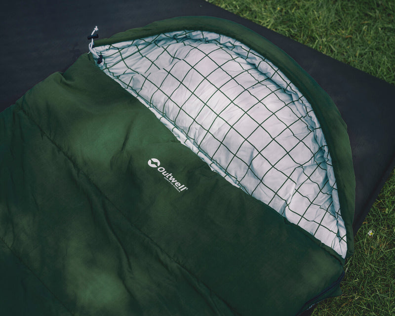 Outwell Camper Lux XL Sleeping Bag Green