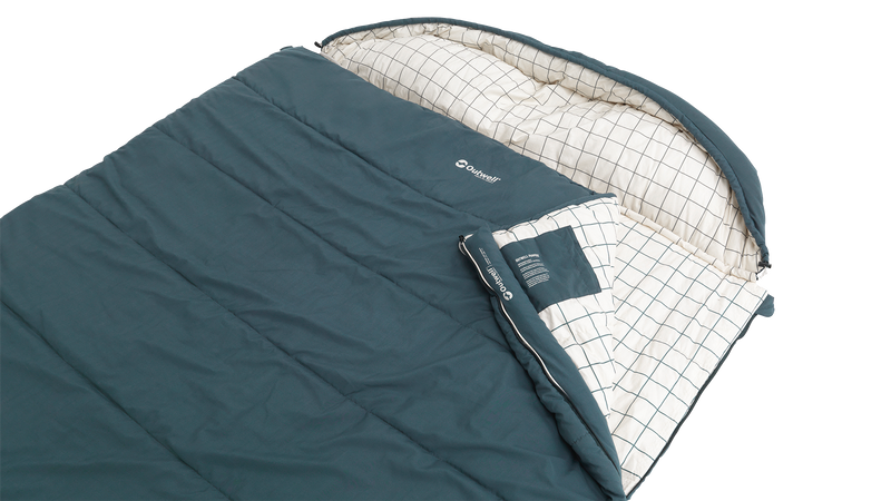 Outwell Camper Lux Double Sleeping Bag Blue