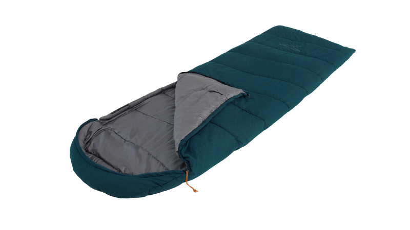 Easy Camp Raven I Square 2°C Sleeping Bag Blue