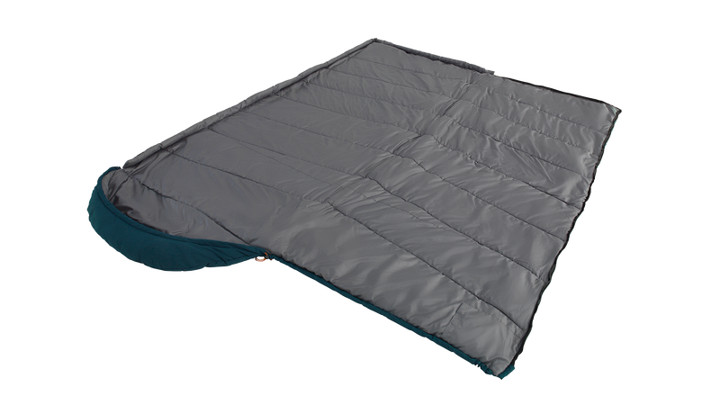 Easy Camp Raven I Square 2°C Sleeping Bag Blue