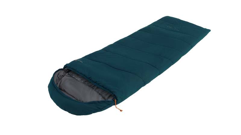 Easy Camp Raven I Square 2°C Sleeping Bag Blue