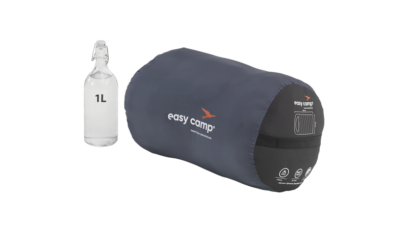 Easy Camp Raven Square Double 5°C Sleeping Bag Black