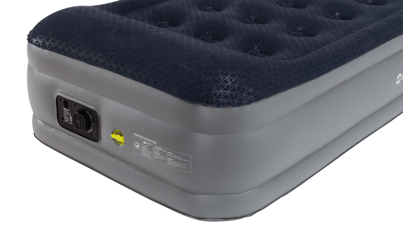 Outwell Flock Superior Single Airbed with Built-in Pump