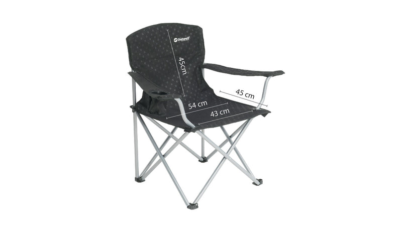Outwell Catamarca Arm Chair Black 2024