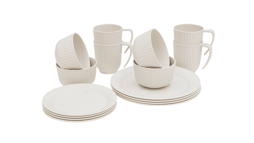 Outwell Delish 4 Person Dinner Set