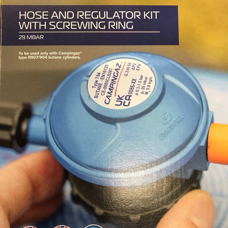 Campingaz Hose And Regulator Kit (Hand Wheel Regulator)