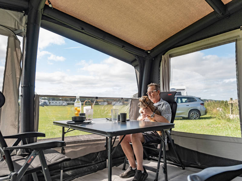 Telta Estate 390 Air Caravan/Motorhome Awning 2026