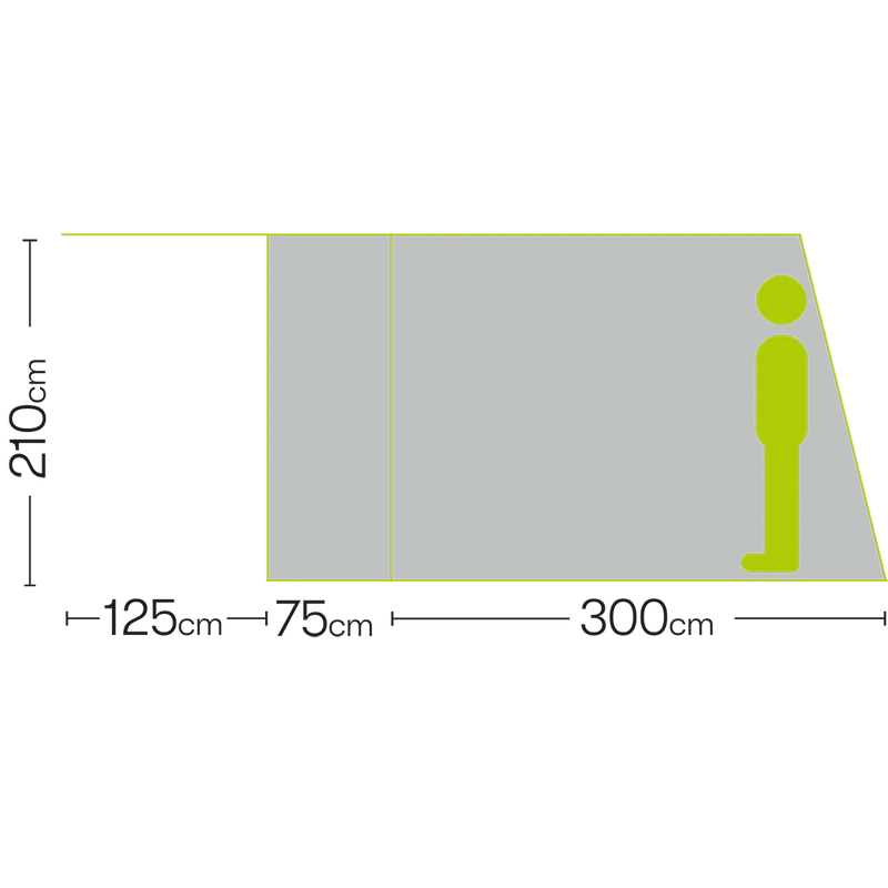 Quest Buzzard Poled High Drive-Away Awning 2026