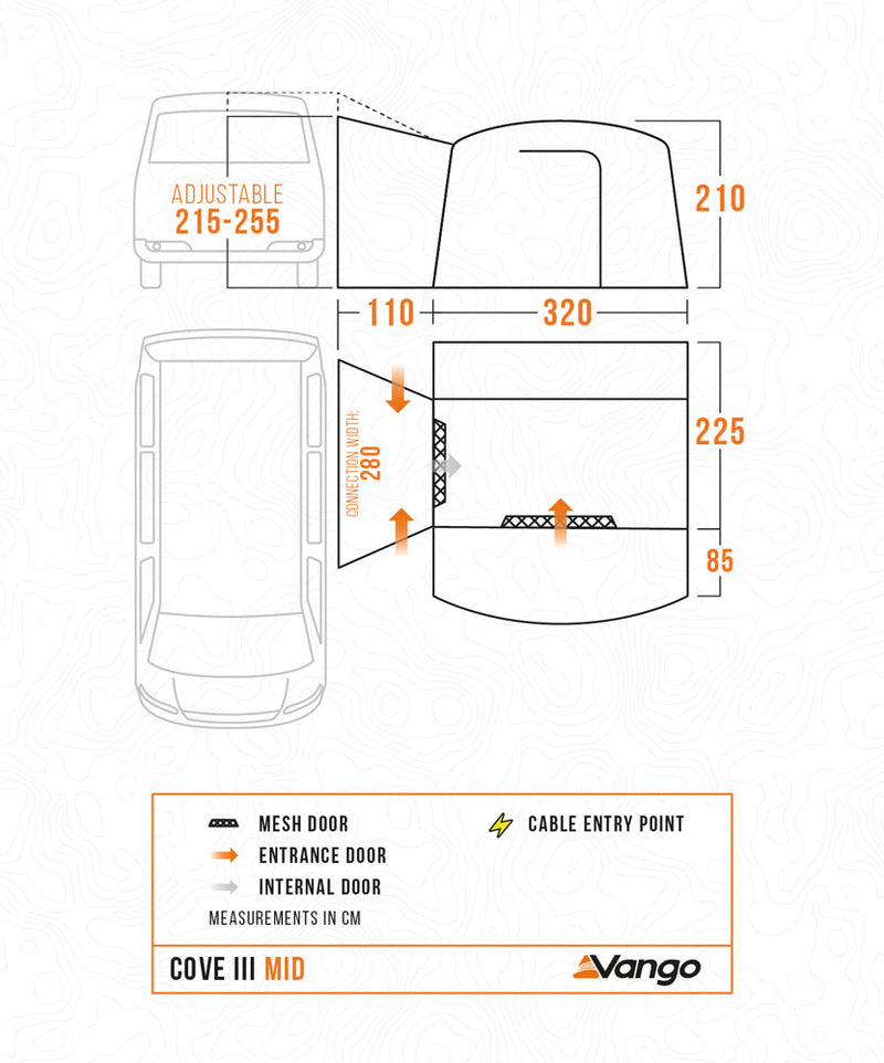 Vango Cove III Mid Drive-away Awning 2026