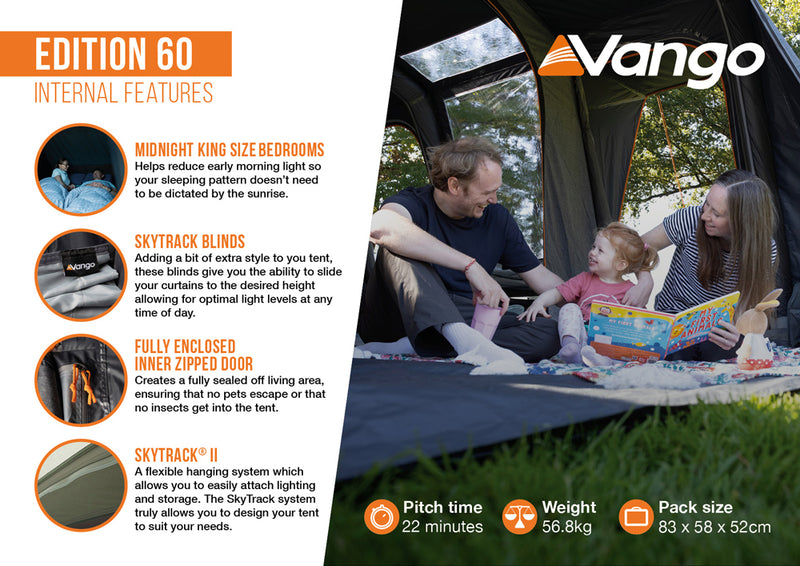 Vango Edition 60 Air Tent Package 2026