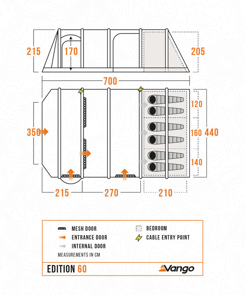 Vango Edition 60 Air Tent Package 2026