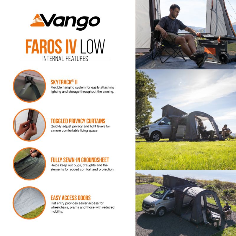 Vango Faros IV Low Drive-away Awning 2027