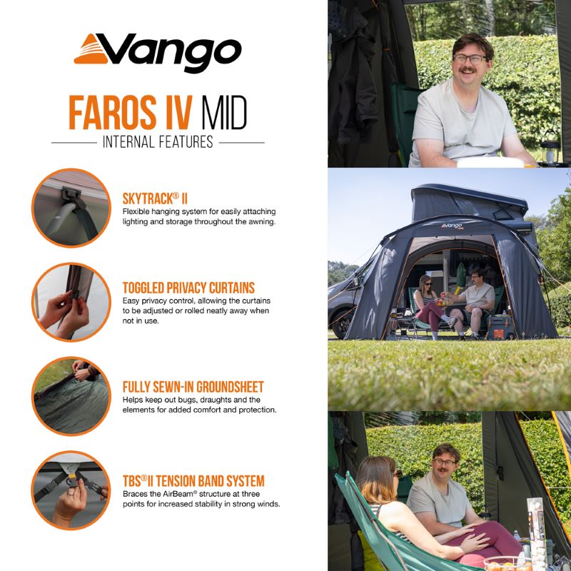 Vango Faros IV Mid Drive-away Awning 2027