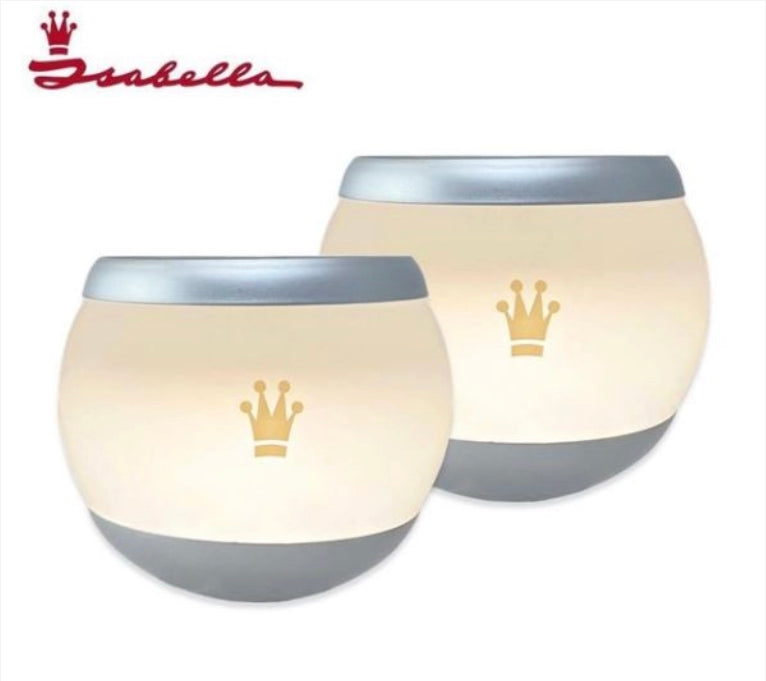 Isabella Solar-Driven Light X 2 Ideal for Table or Windbreak Spikes