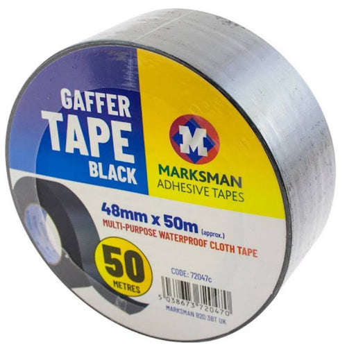 Gaffer Tape 48mm x 50mt (Black)