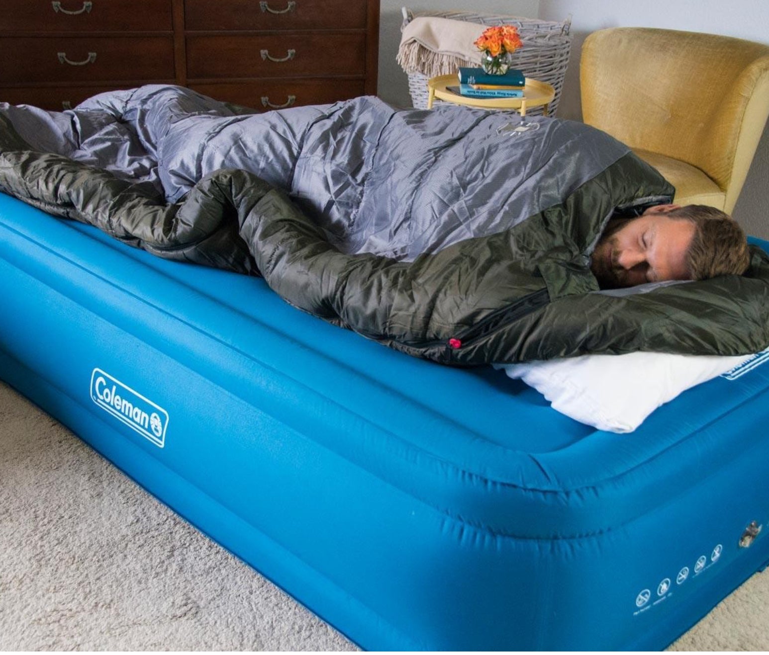 Coleman Extra Durable Airbed (Raised) – S.K Camping & Leisure